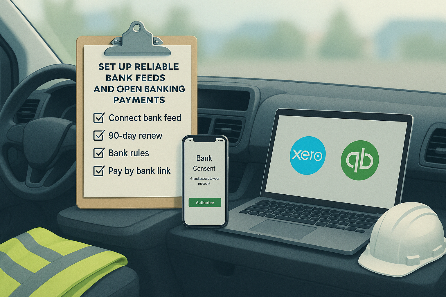 Xero and QuickBooks bank feeds: the simple setup for UK trades and how to fix the 90-day reconnect