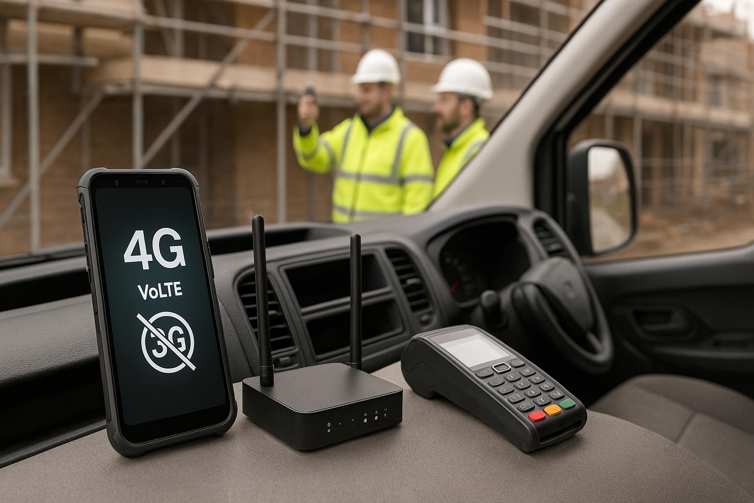 3G switch off checklist for trades: keep phones, card readers and site comms working