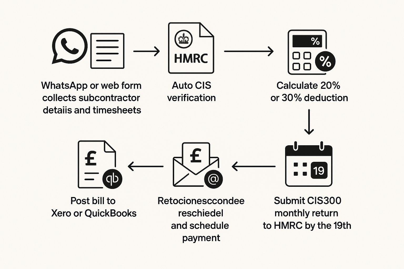 CIS automation playbook: collect timesheets, auto‑verify subs, email statements and file your CIS300 on time