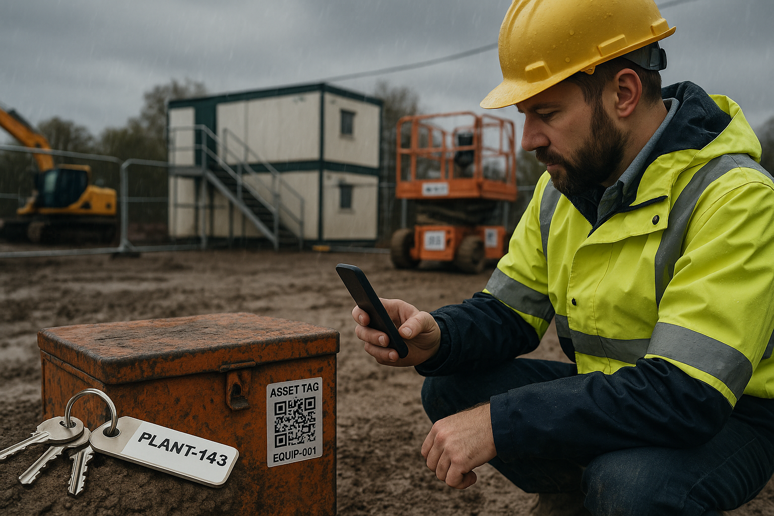Best asset tags and QR labels for tools and plant: what lasts on UK sites