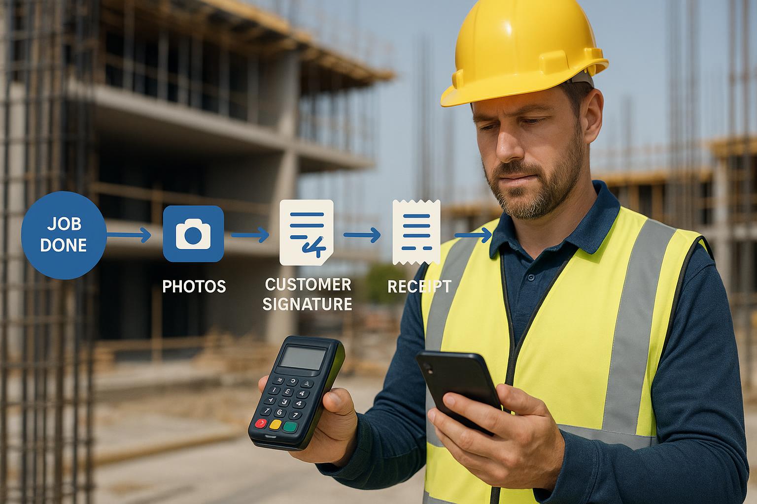 Stop chargebacks on site: photos, signatures and payment flows that protect your jobs